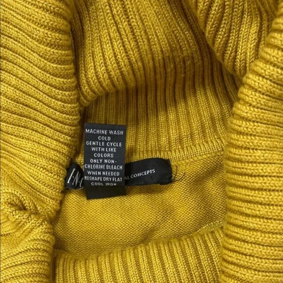 INC International Sweater Turtleneck With Long Neck - Picture 4 of 9